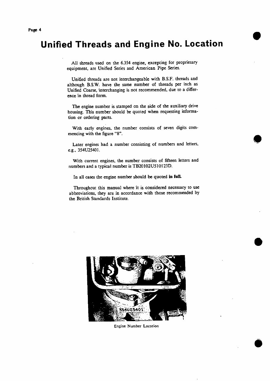 Perkins 6.354 T6.354 6.3542 6.372 Diesel Engines Full Service & Repair Manual preview img 4