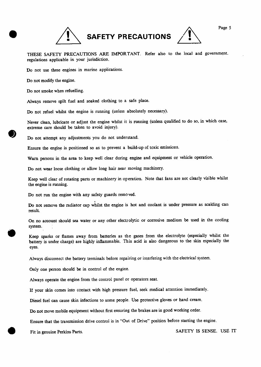 Perkins 6.354 T6.354 6.3542 6.372 Diesel Engines Full Service & Repair Manual preview img 5