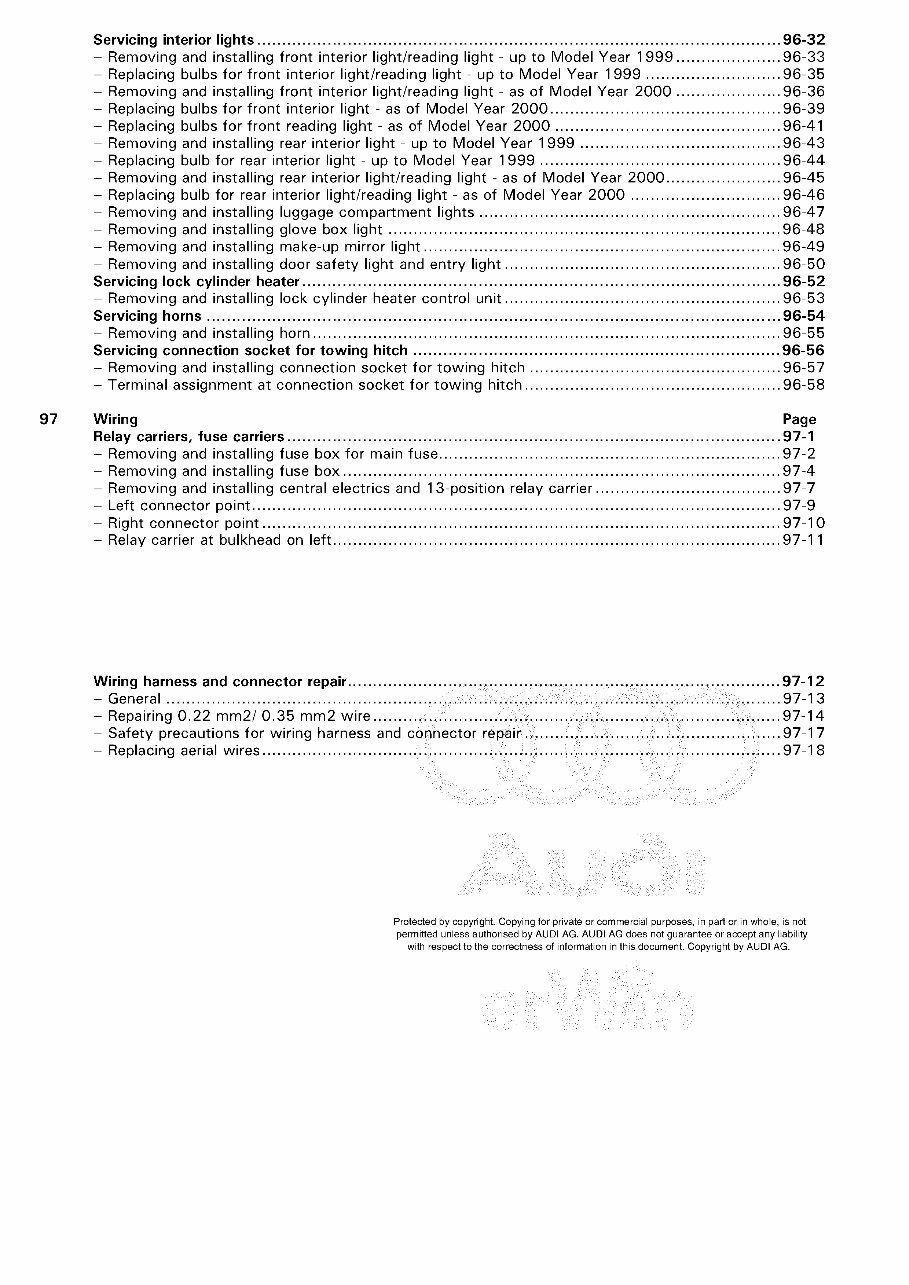 1996-2003 Audi A3 Service & Repair Manual preview img 6