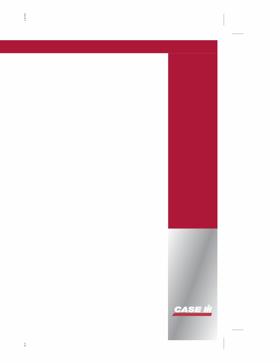 CASE IH CX50 CX60 CX70 CX80 CX90 CX100 Tractor Operators Manual ...