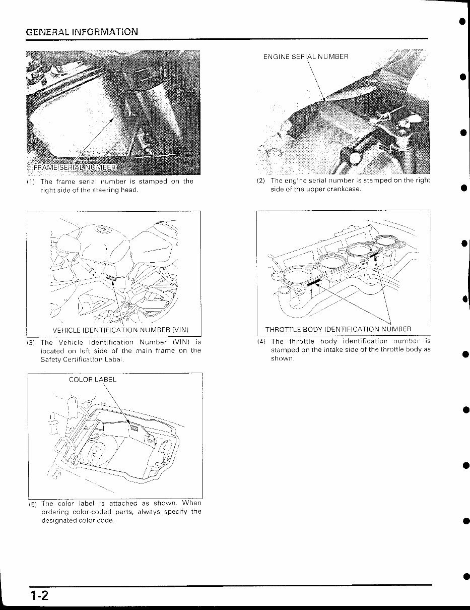 1992-2003 Honda CBR929RR Fireblade Service & Repair Manual preview img 2