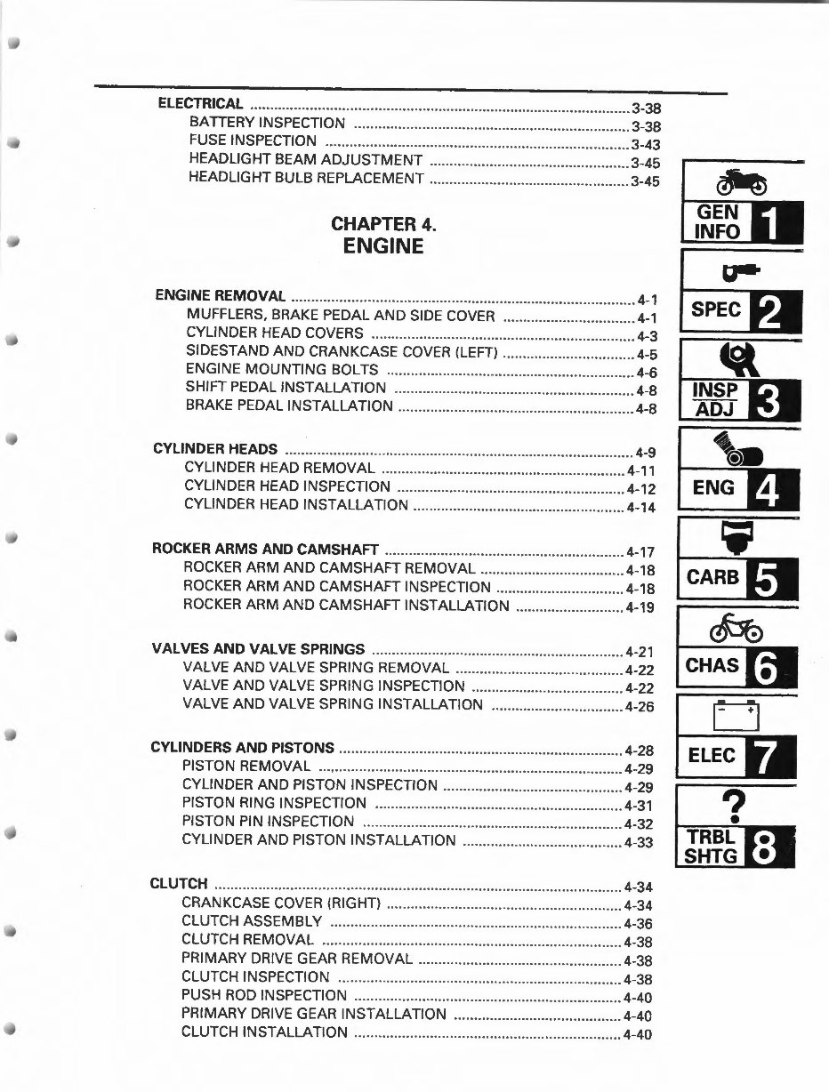 1998-2010 Yamaha V-Star 650 Classic / Silverado XVS650 Service & Repair Manual preview img 10