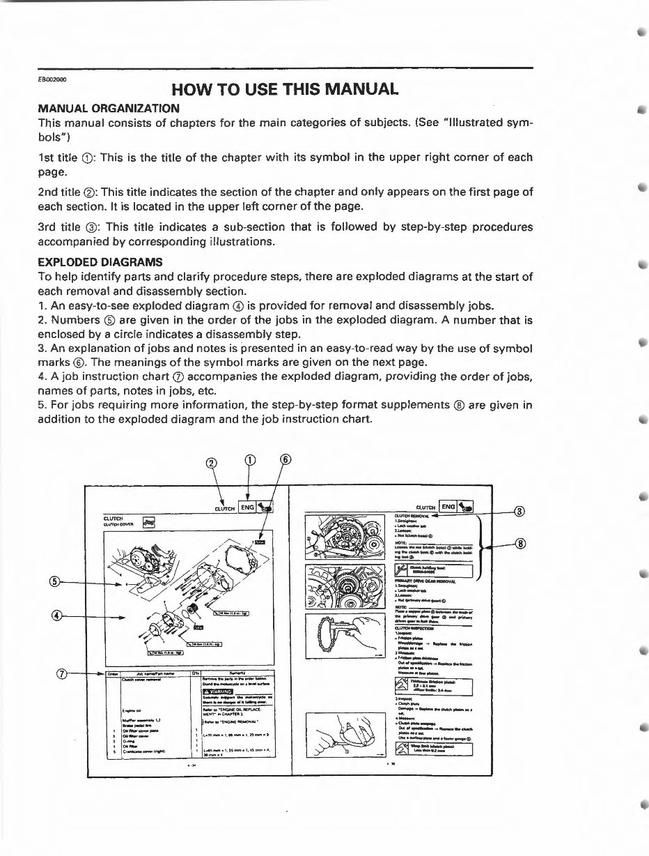 1998-2010 Yamaha V-Star 650 Classic / Silverado XVS650 Service & Repair Manual preview img 5