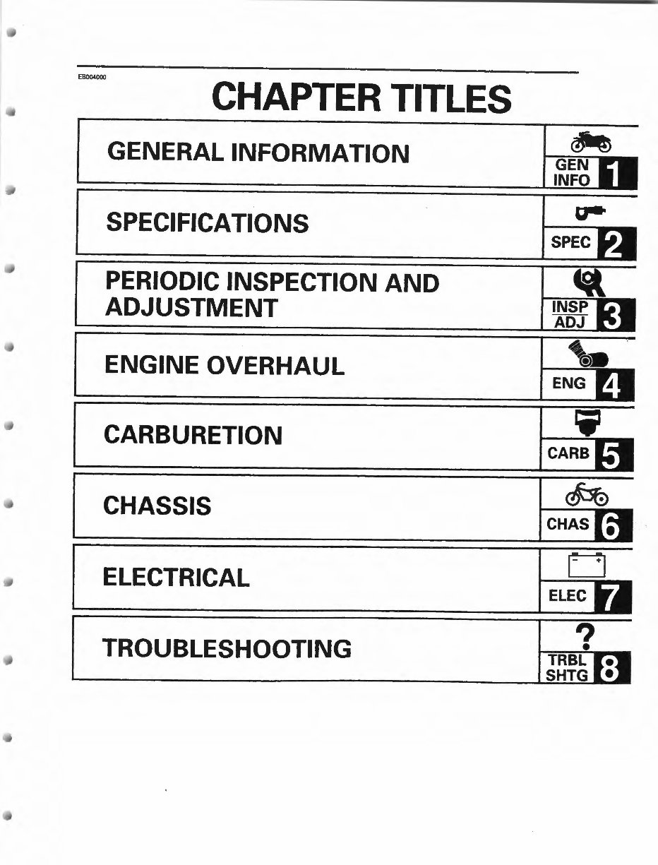 1998-2010 Yamaha V-Star 650 Classic / Silverado XVS650 Service & Repair Manual preview img 7