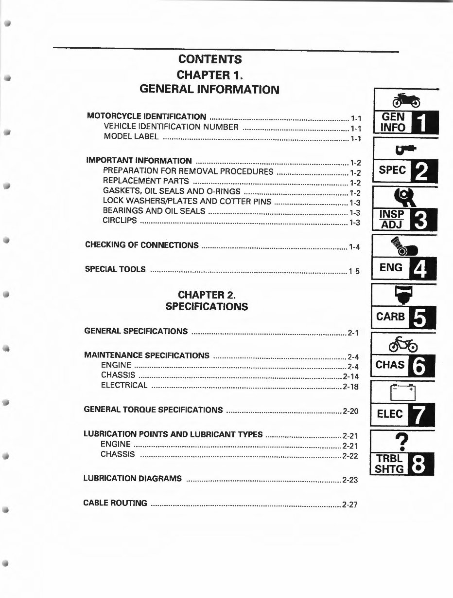 1998-2010 Yamaha V-Star 650 Classic / Silverado XVS650 Service & Repair Manual preview img 8