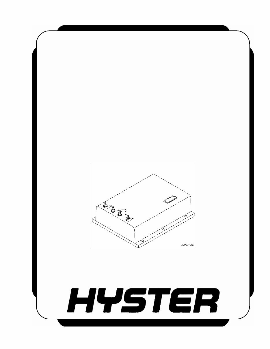 Hyster E114 (E1.50XM, E1.75XM, E2.00XM, E2.00XMS Europe) Service Shop Manual Forklift Workshop Repair Book preview img 1