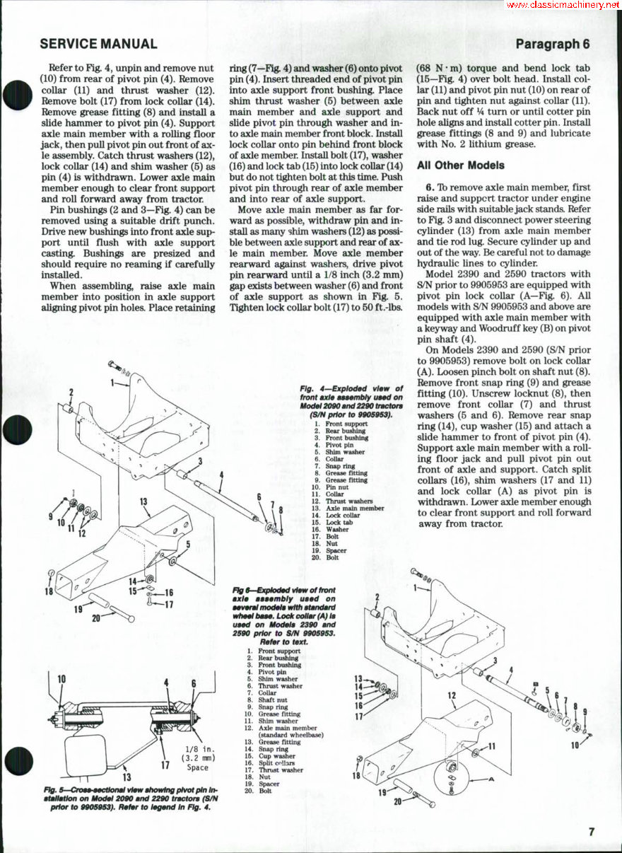 CASE 2090 Tractor Workshop Service Manual for Repair preview img 6