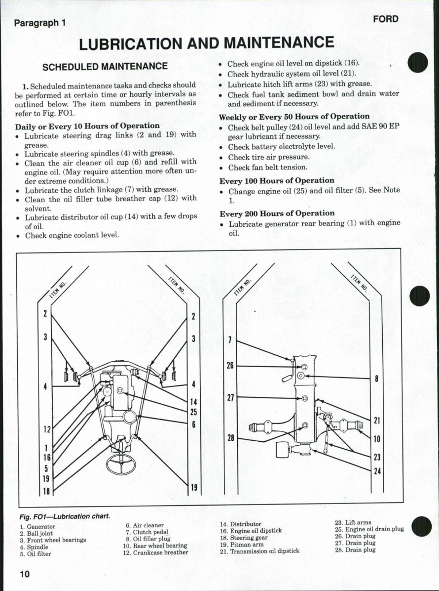 1948-1952 Ford 8N Tractor Service Repair Factory Manual preview img 6