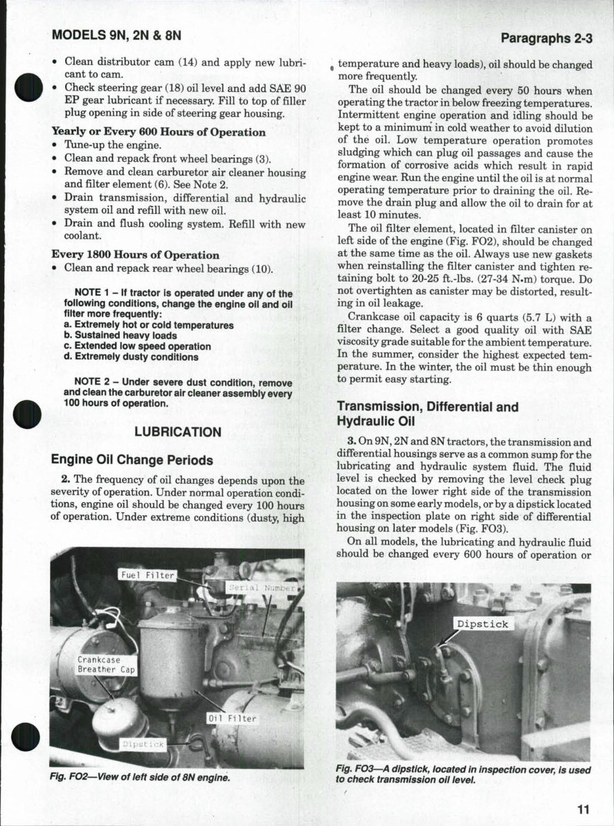 1948-1952 Ford 8N Tractor Service Repair Factory Manual preview img 7