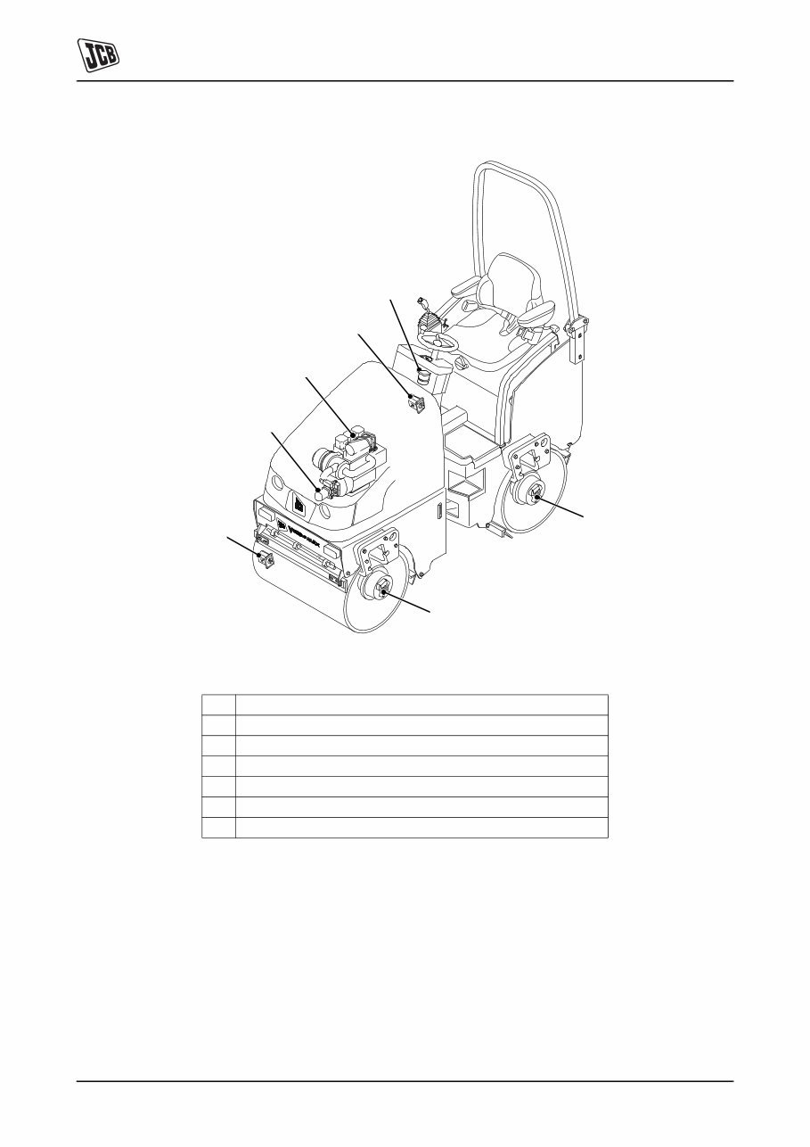 JCB VMT160-90 VMT260-100 VMT260-120 ROLLER Service Manual preview img 8