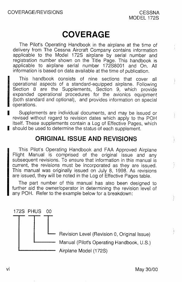 Cessna 172 S POH manual Flight Manual preview img 10