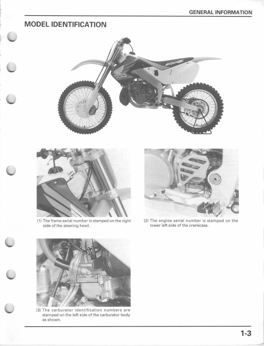 1997-1999 Honda CR250R OEM Service & Repair Manual preview img 7