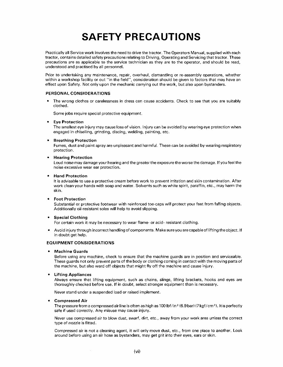 Ford 3600 Tractor Workshop Service Repair Manual preview img 7