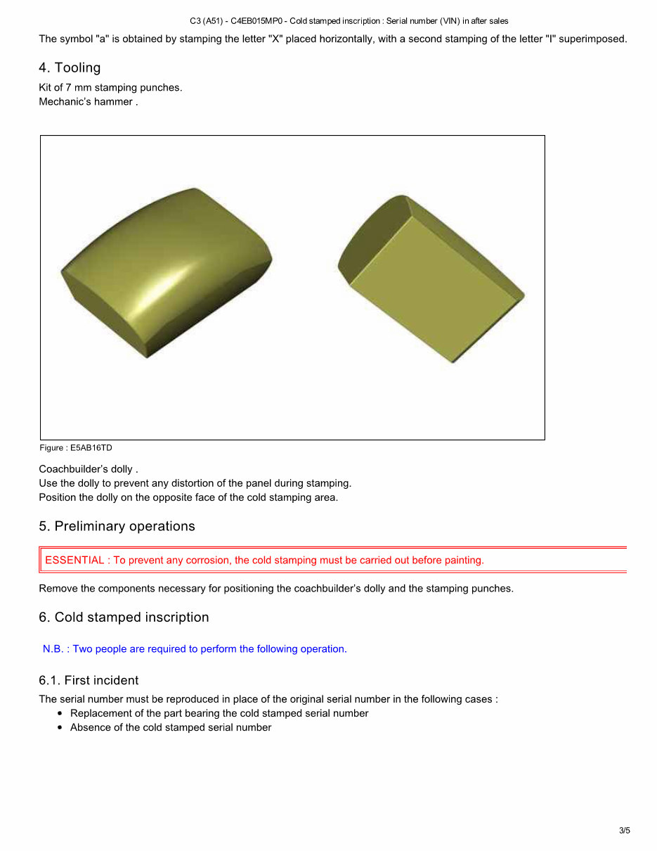 2015 Citroen C3 Service & Repair Manual preview img 8