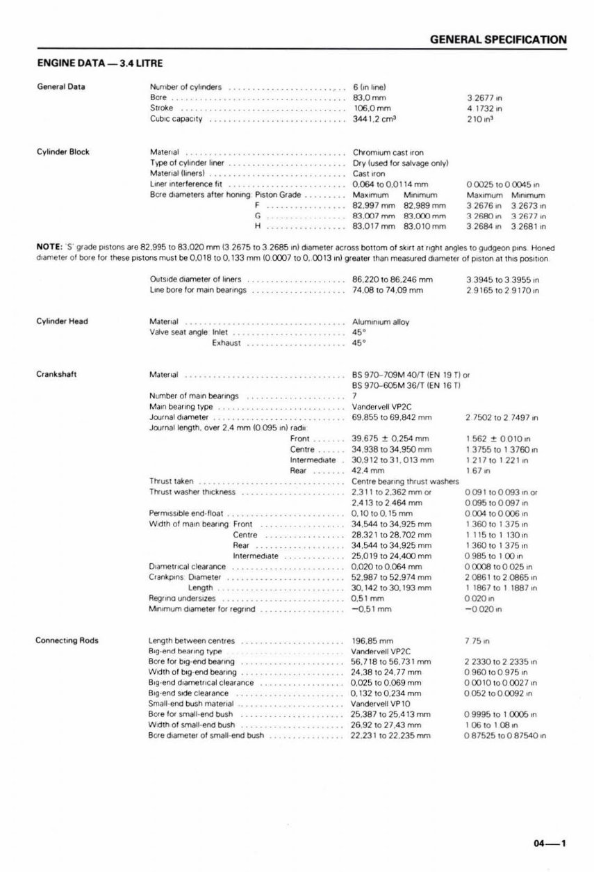 1979-1990 Jaguar XJ V6 V12 Series 3 Service & Repair Manual preview img 5