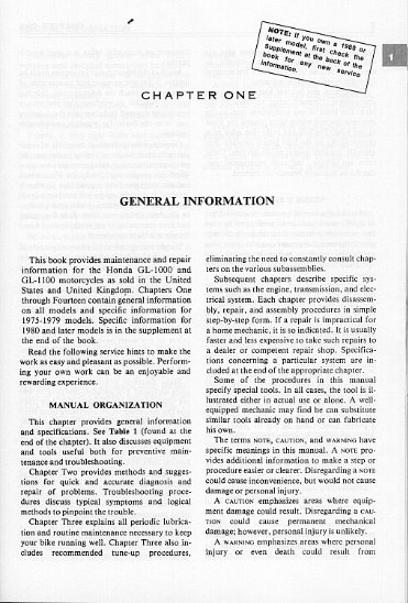 1975-1979 Honda GL1000 Service Manual preview img 8