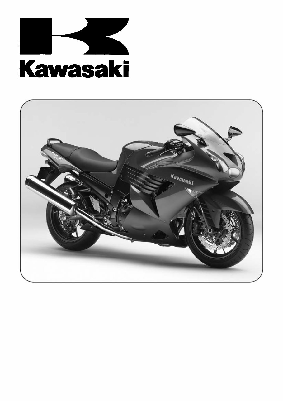 値下げ‼️カワサキ　zzr1400 Ninja ZX-14 サービスマニュアル カワサキ Kawasaki ZZR1400/ABS（'06/'07）用 サービス