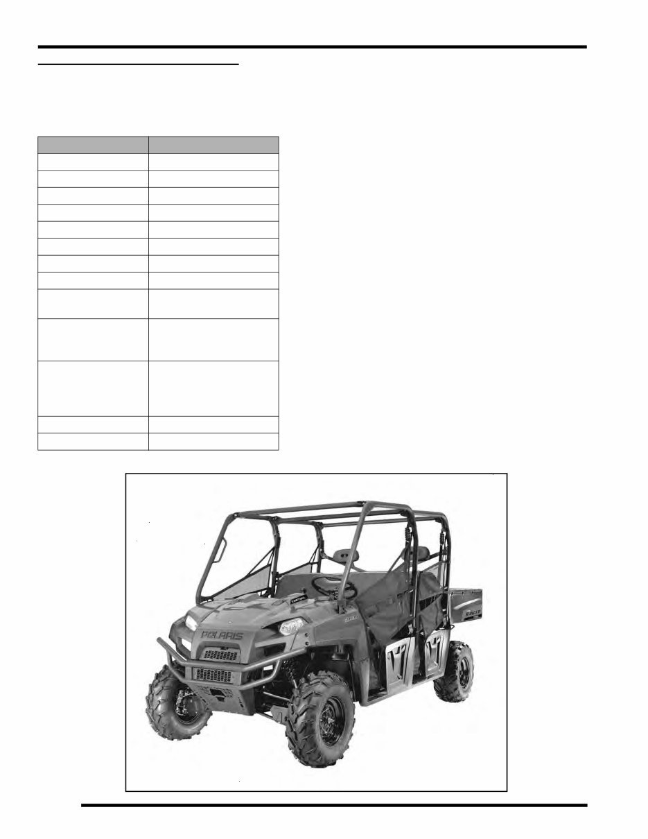 2012-2013 Polaris Ranger 900 Crew 4X4 Diesel Service & Repair Manual preview img 8