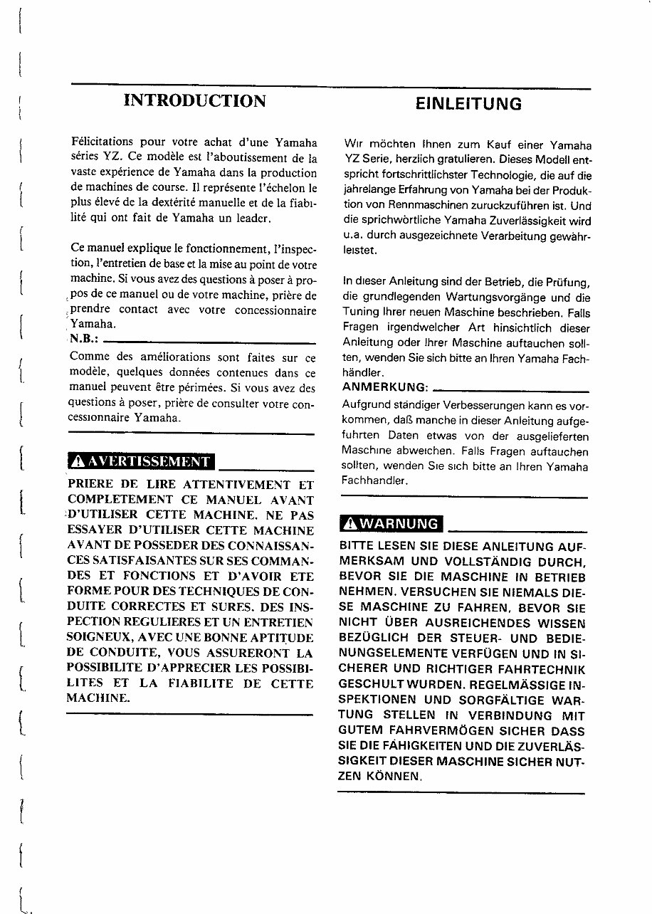 1997 Yamaha YZ250 Service & Repair Manual preview img 5