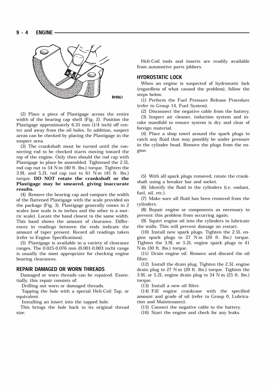 1991-1996 Dodge Dakota Service & Repair Manual preview img 4