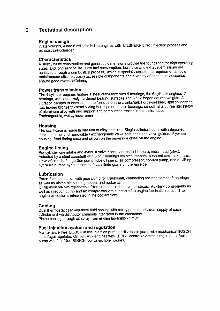Liebherr D904, D906, D914, D916, D924, D926 Diesel Engines Service Repair Workshop Manual preview img 6