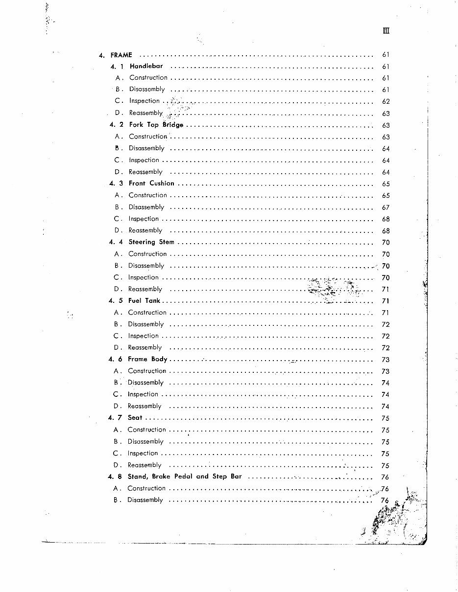1968-1973 HONDA 250-350 (CB250, CL250, CB350, CL350, SL350) Motorcycle Workshop Repair & Service Manual preview img 8