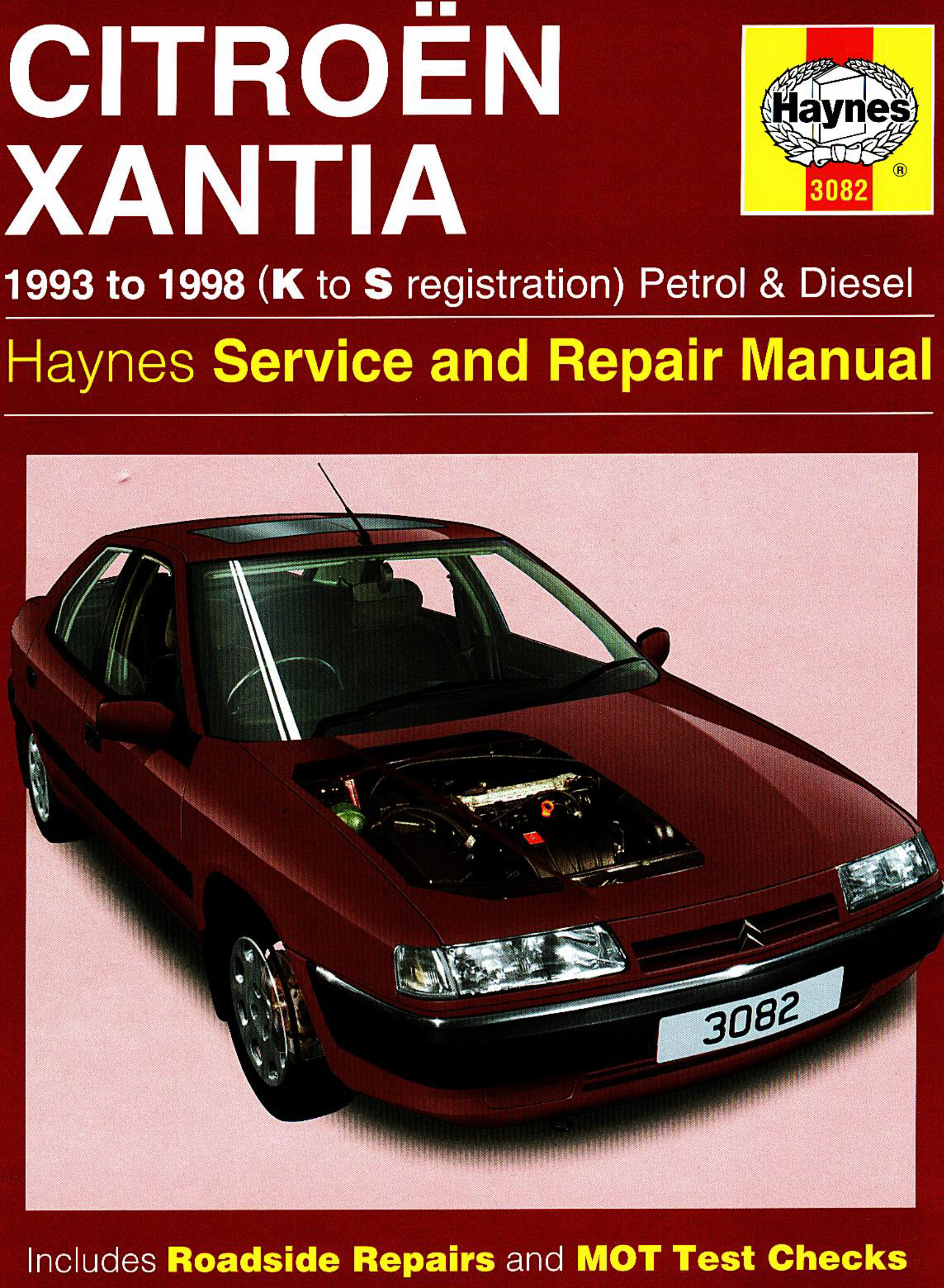 1993-2001 Citroen Xantia Service & Repair Manual preview img 1