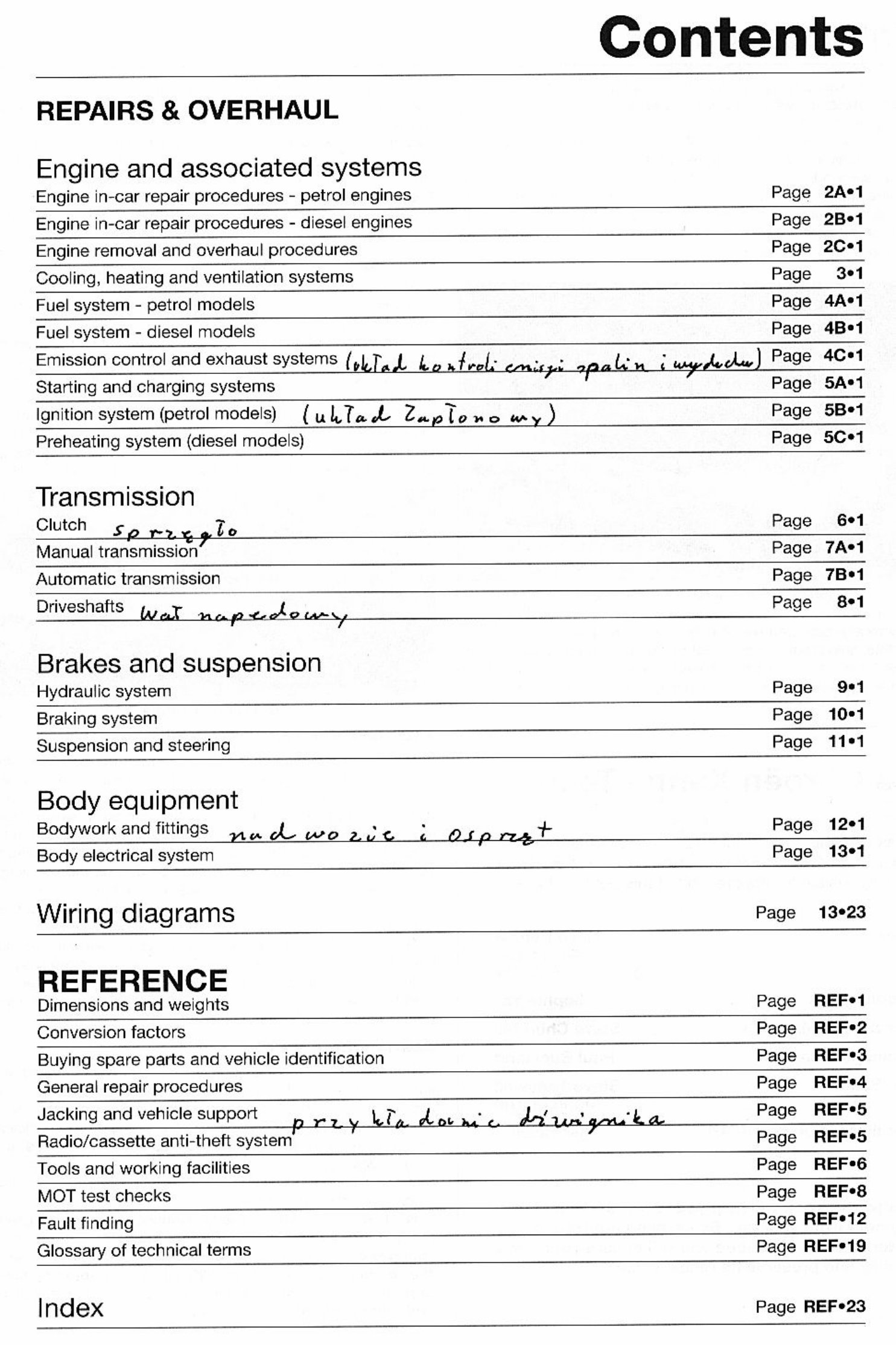 1993-2001 Citroen Xantia Service & Repair Manual preview img 6