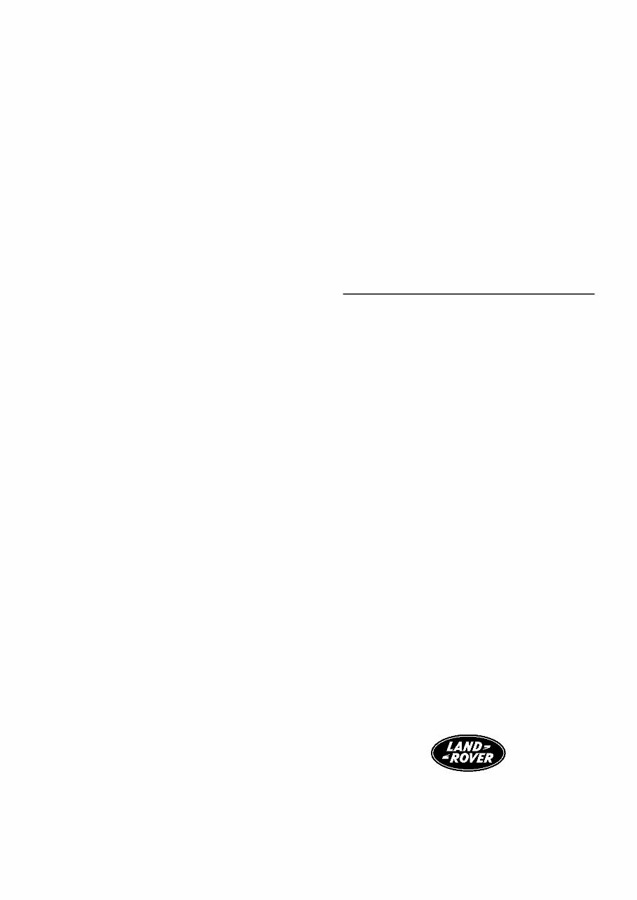 Land Rover DISCOVERY Workshop Repair Manual 1994-1999 preview img 2