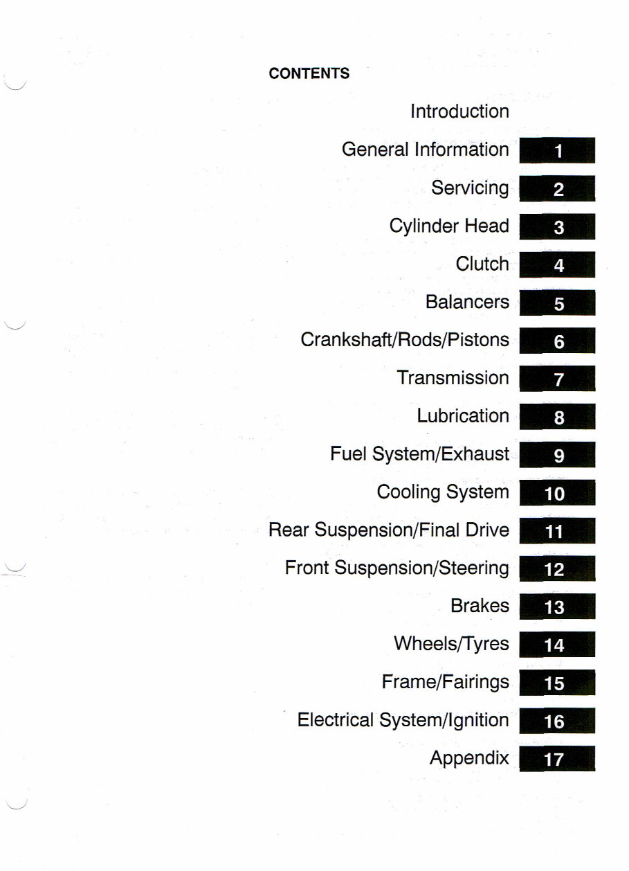Triumph Adventurer 900 1996-2000 Workshop Service Manual preview img 4
