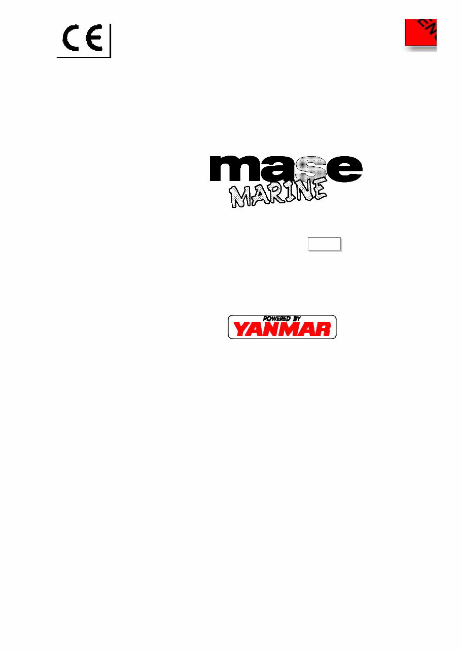 Yanmar Mase Marine Generators IS 2.5 Workshop Manual preview img 1
