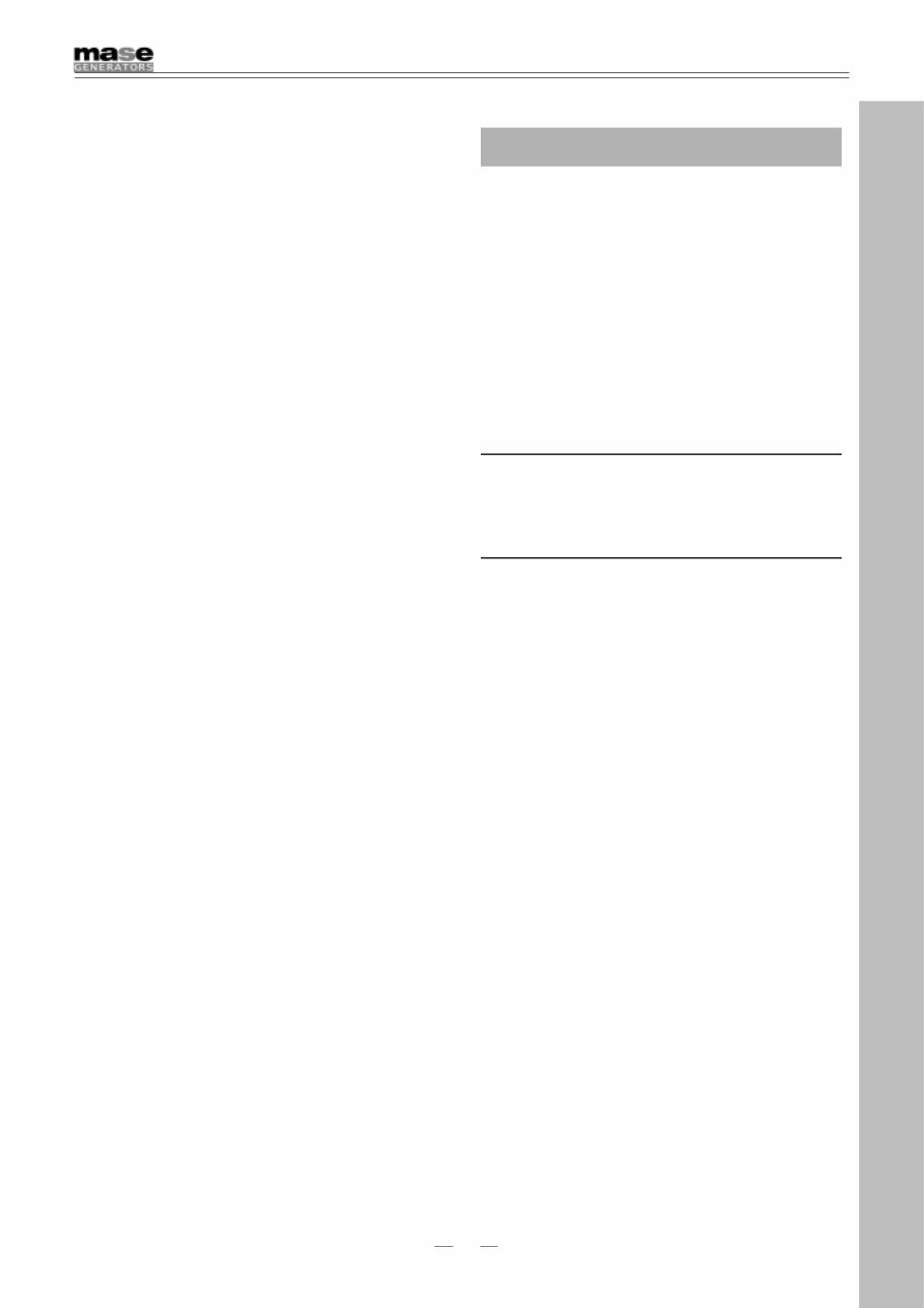 Yanmar Mase Marine Generators IS 2.5 Workshop Manual preview img 5