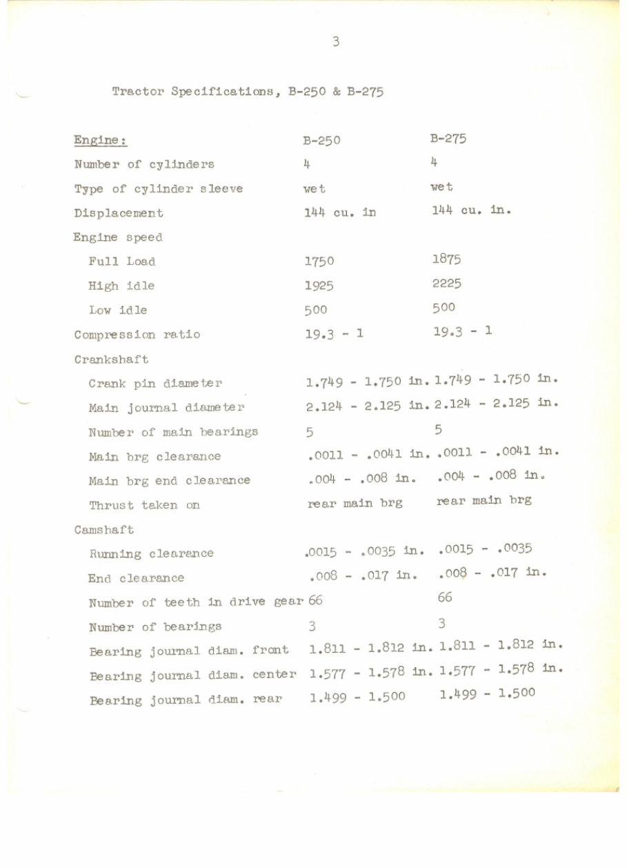 International Harvester McCormick B250 and B275 Parts Repair preview img 3