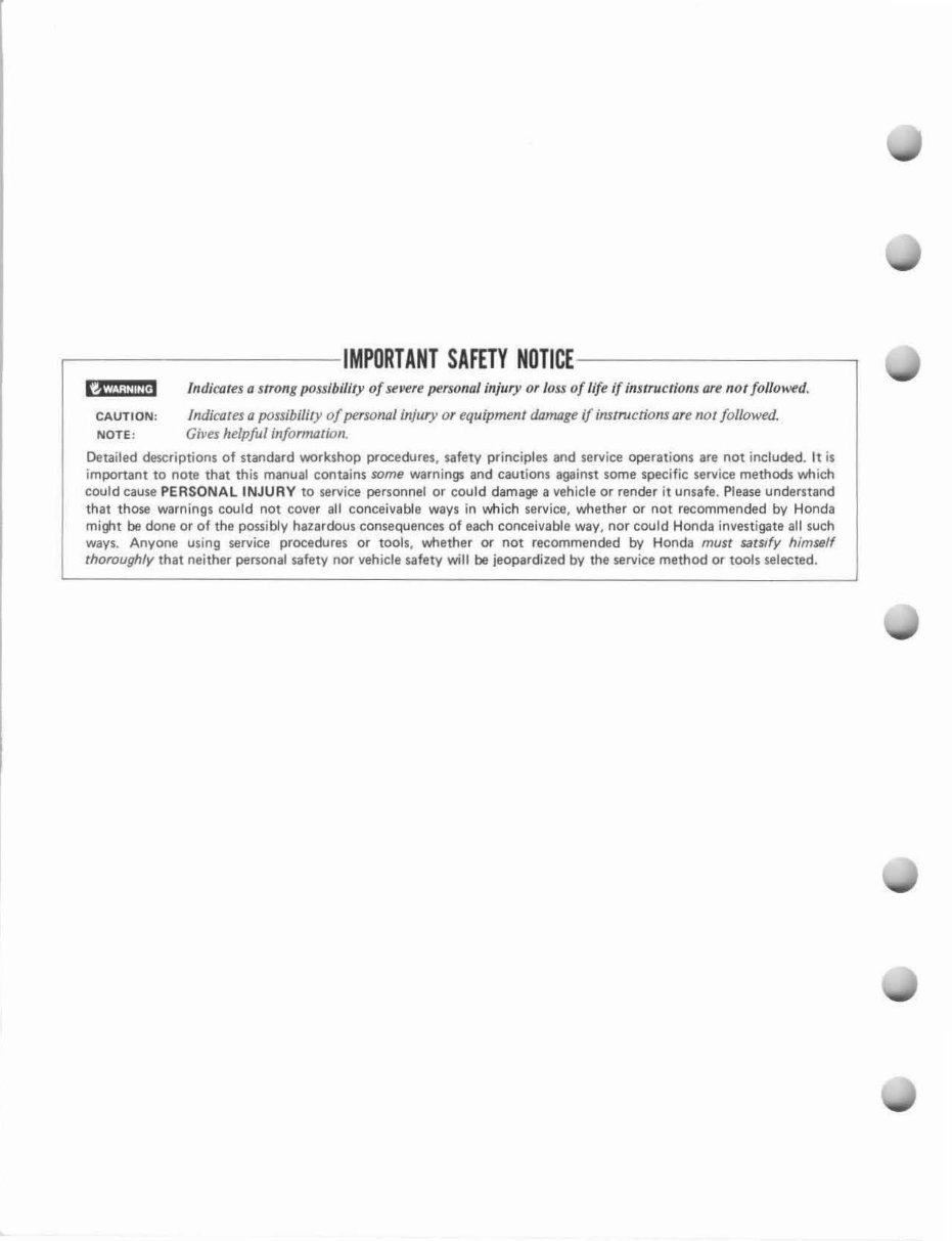 1984-1985 XR200R XR250R Service & Repair Manual preview img 4