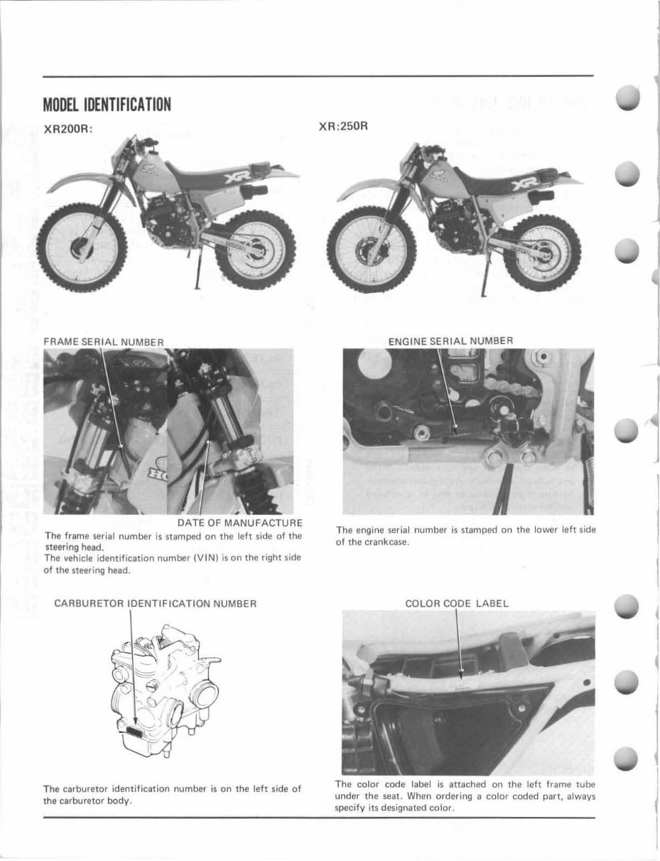 1984-1985 XR200R XR250R Service & Repair Manual preview img 6