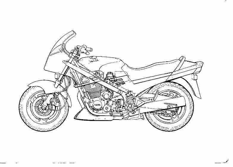 1986-1993 Yamaha FJ1200 Service & Repair Manual preview img 2