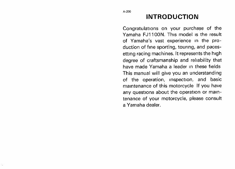 1986-1993 Yamaha FJ1200 Service & Repair Manual preview img 7