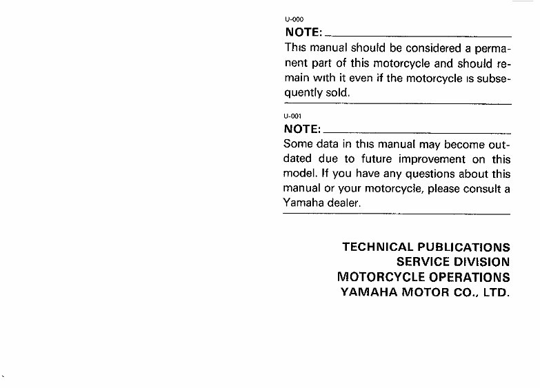 1986-1993 Yamaha FJ1200 Service & Repair Manual preview img 9