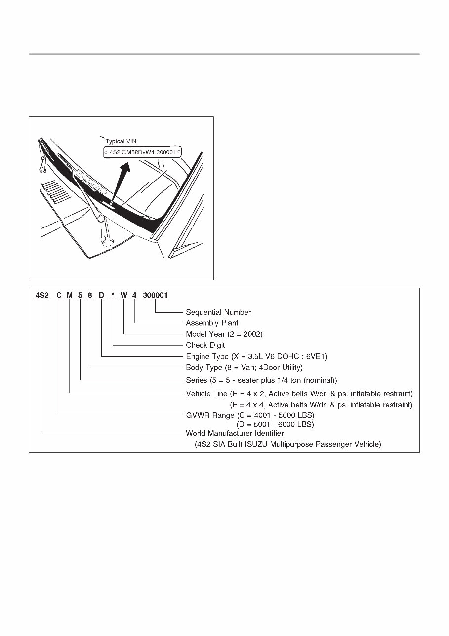 2002-2004 Isuzu Axiom Service & Repair Manual preview img 4