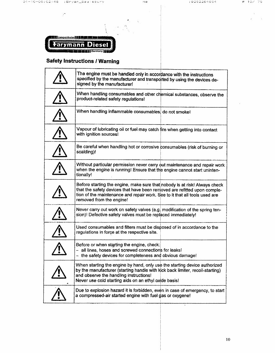 Farymann Diesel Engine Service Repair Manual preview img 10