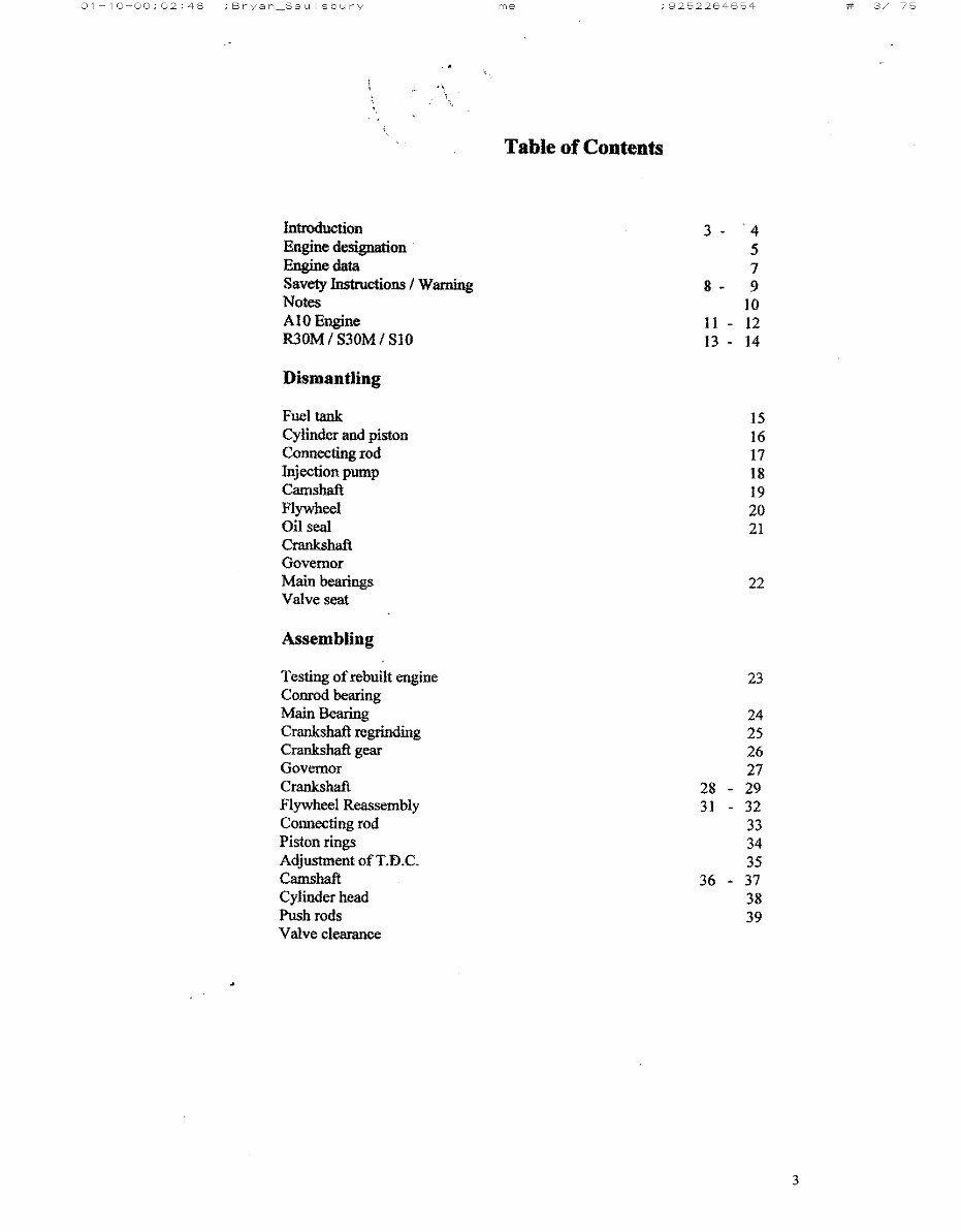 Farymann Diesel Engine Service Repair Manual preview img 3