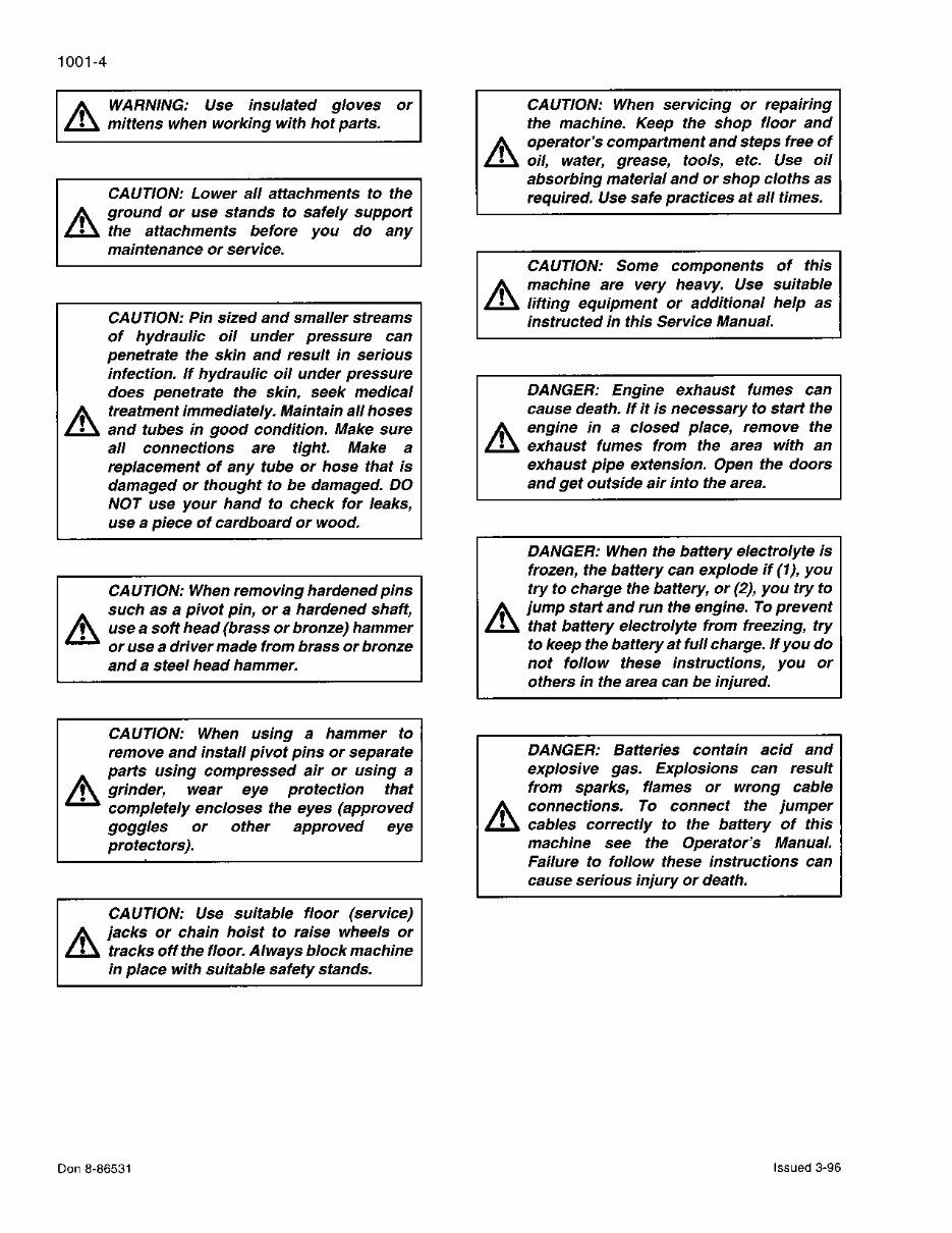 Case MX100 MX110 MX120 MX135 Tractor Service Workshop Manual - preview img 9