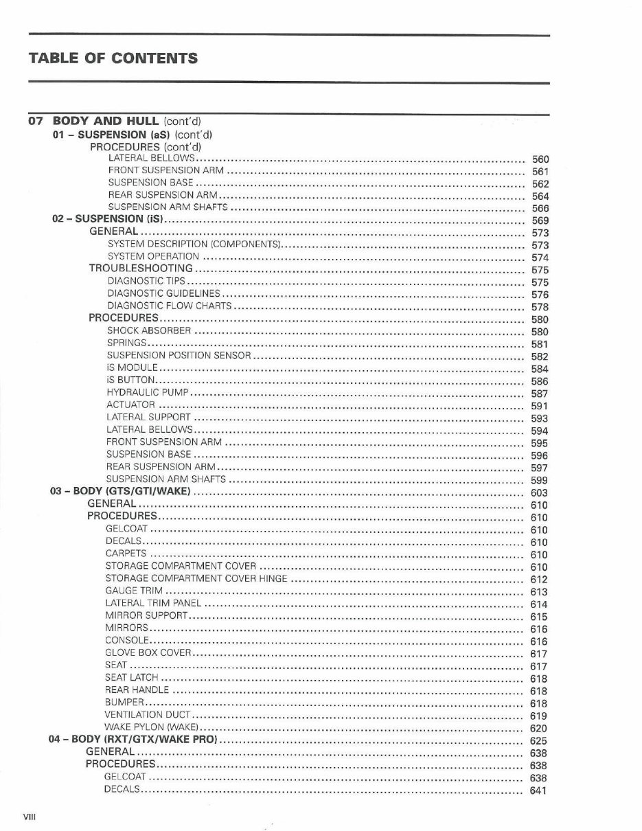 2010-2011 Seadoo GTS GTI RXT GTX WAKE Series Service & Repair Manual preview img 10