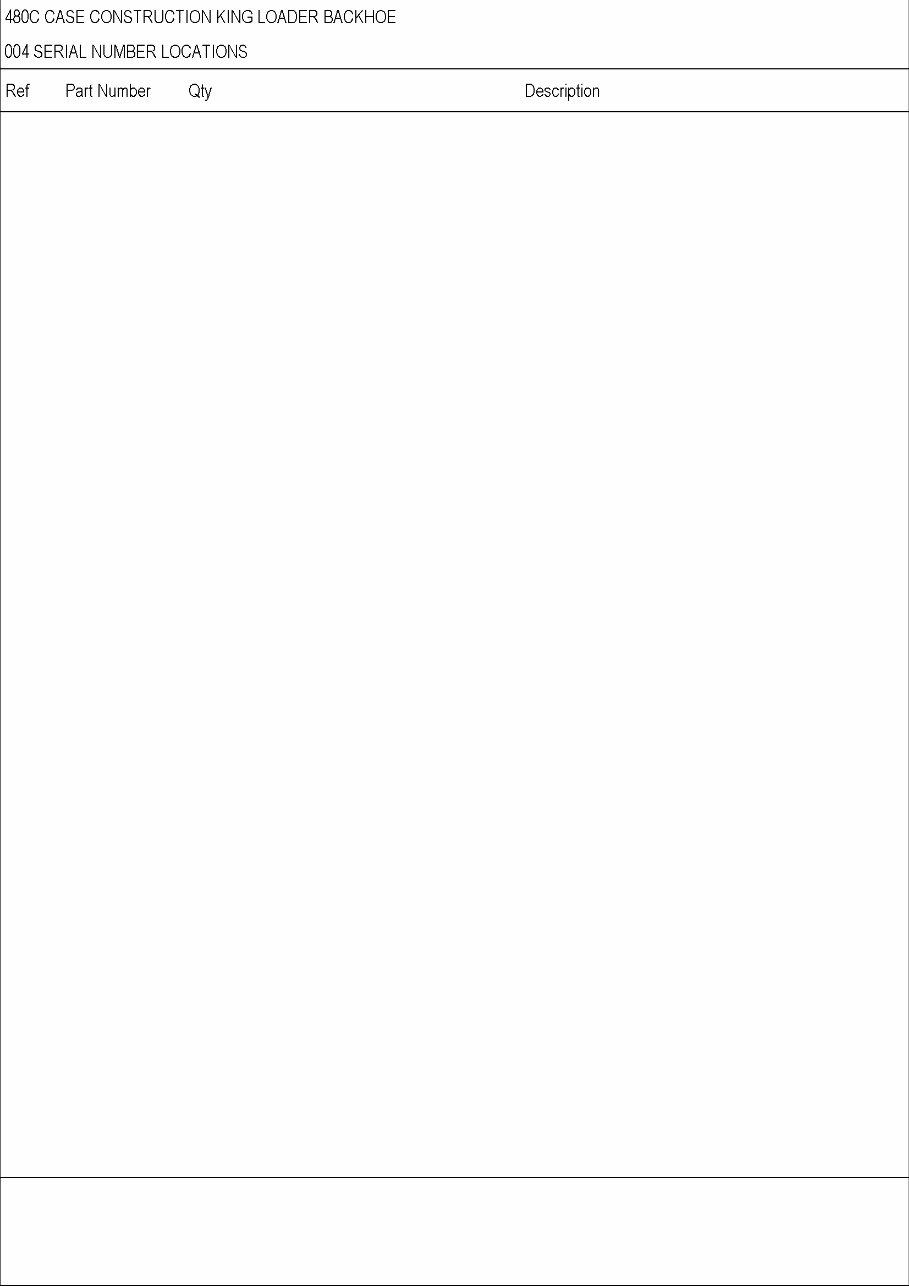 Case 480C Tractor Backhoe Loader Illustrated Parts Manual Catalog - preview img 4