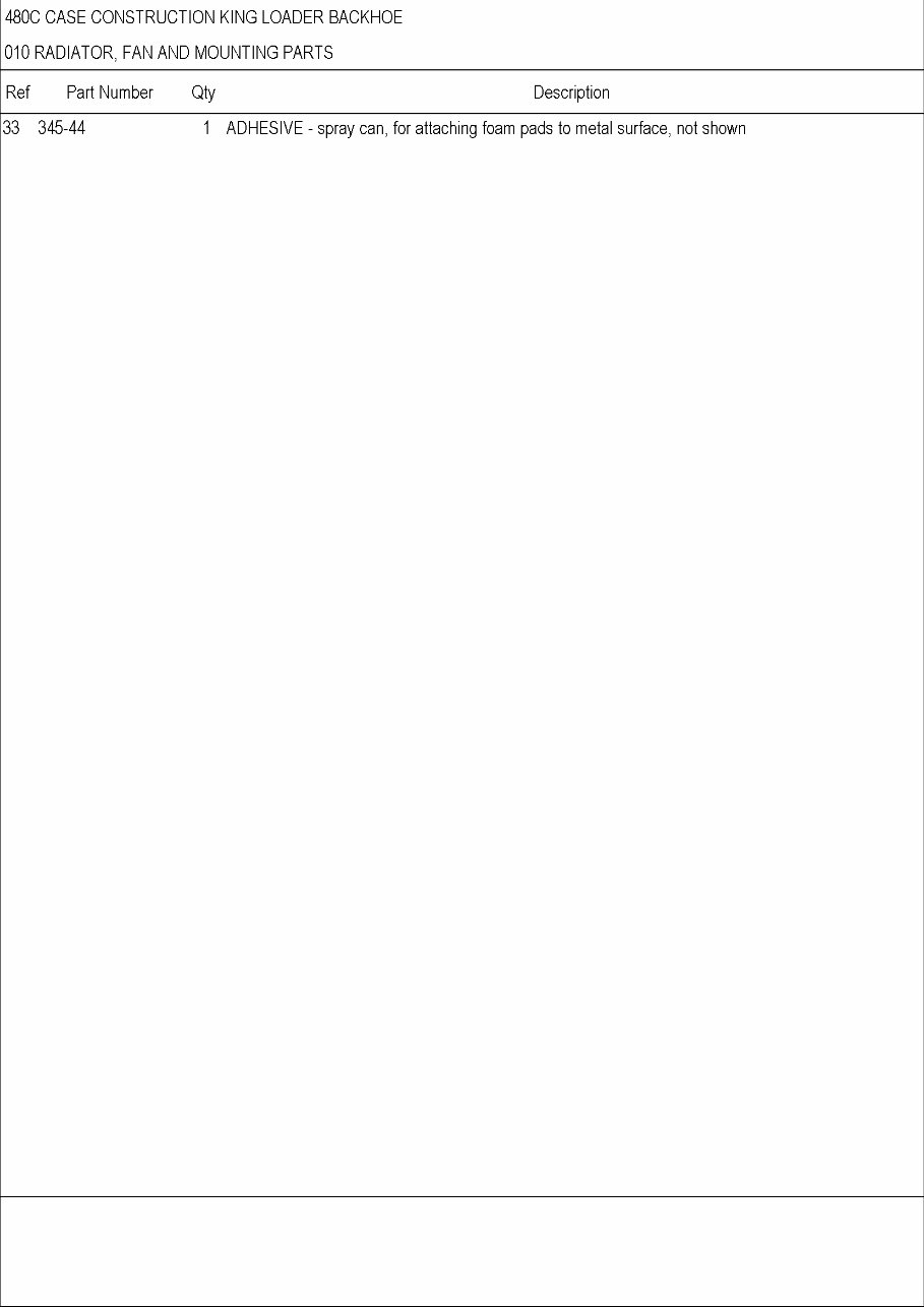 Case 480C Tractor Backhoe Loader Illustrated Parts Manual Catalog - preview img 7