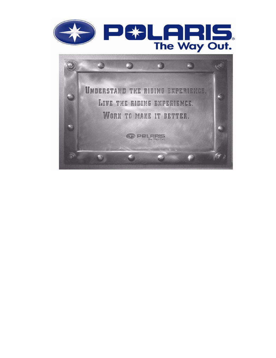 POLARIS RANGER RZR 800 ATV Service Repair Manual 2008 preview img 1
