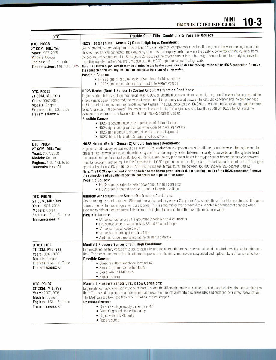 2007-2010 MINI Cooper & MINI Cooper S Service & Repair Manual preview img 3