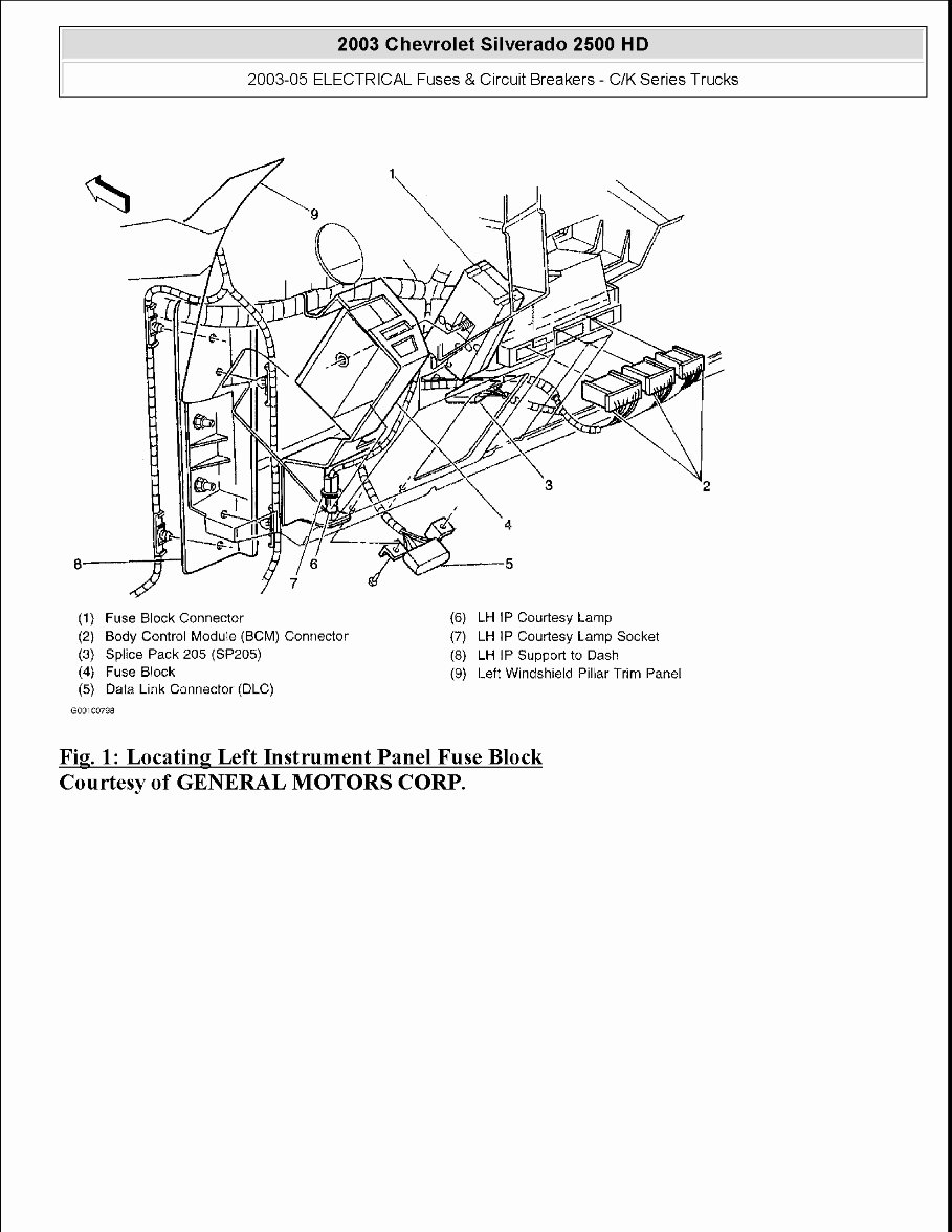 2001 Chevrolet Silverado 2500 HD Service & Repair Manual preview img 2