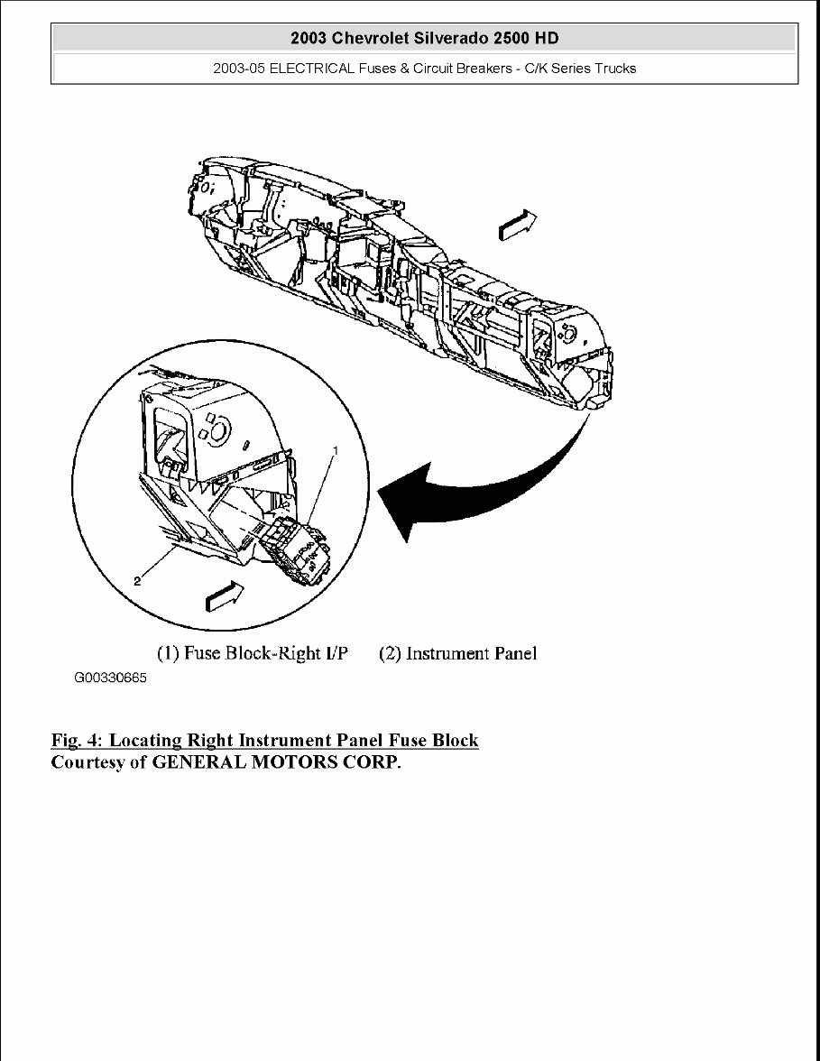 2001 Chevrolet Silverado 2500 HD Service & Repair Manual preview img 5