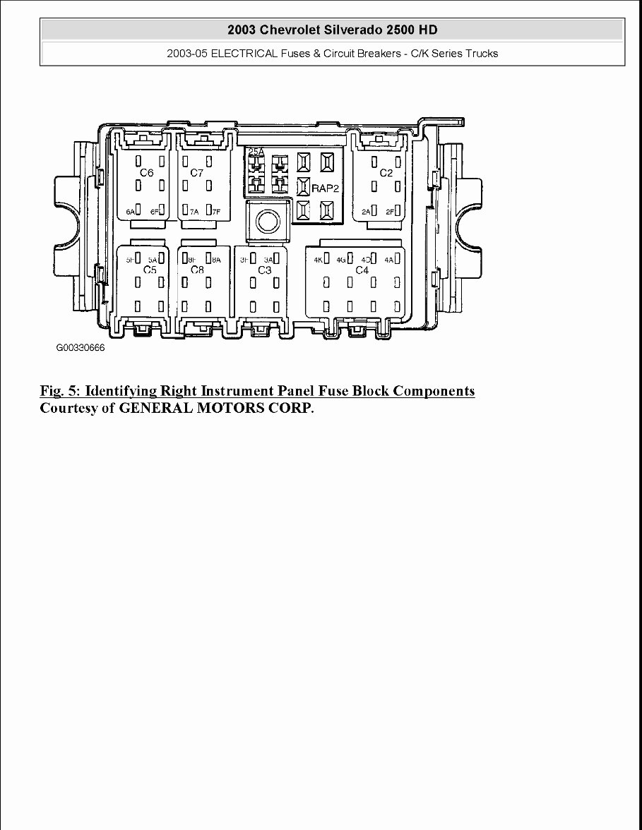 2001 Chevrolet Silverado 2500 HD Service & Repair Manual preview img 6